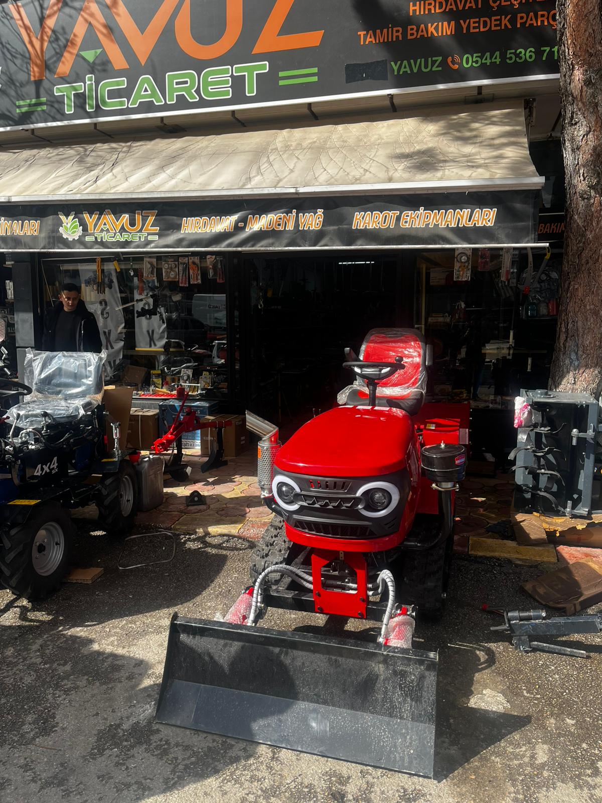 35 HP Paletli Çapa Makinesi – 6 Ataçmanlı